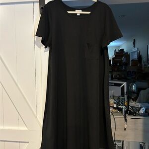 LuLaRoe Black Midi Dress